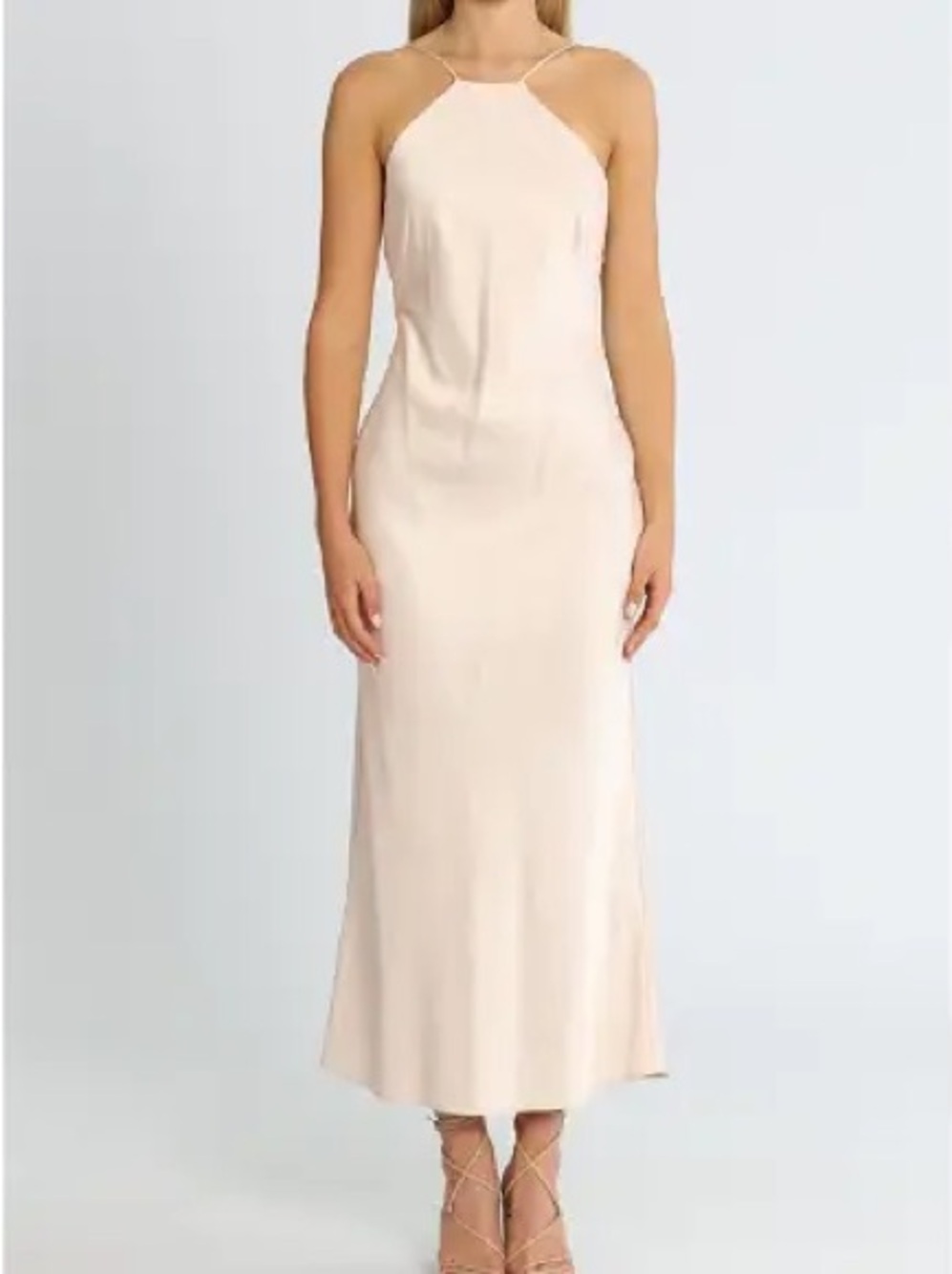 Significant Other Vienna Satin Midi Dress